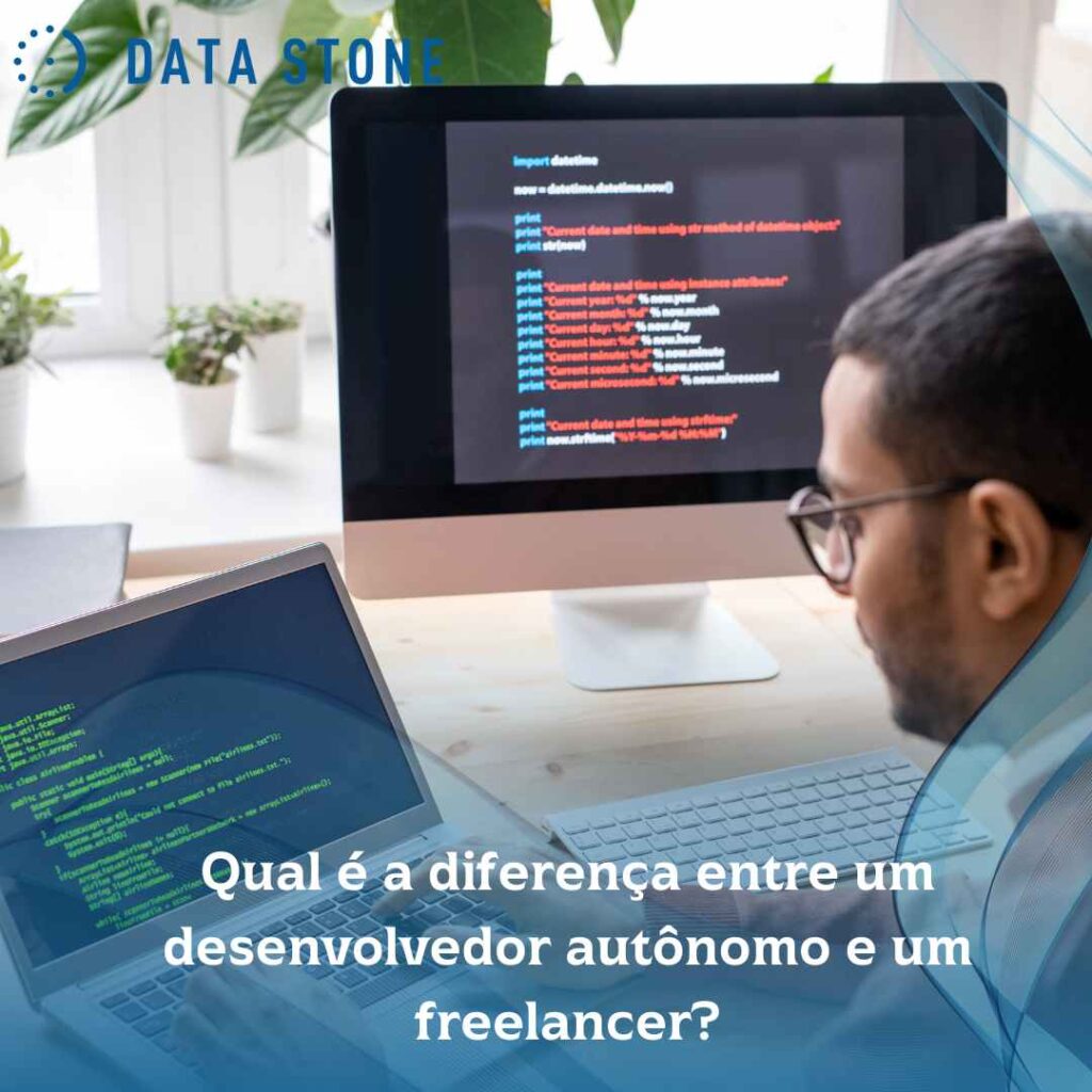 Qual é a diferença entre um desenvolvedor autônomo e um freelancer