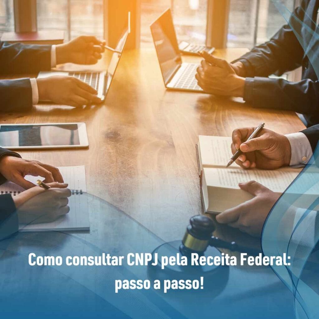 Como consultar CNPJ pela Receita Federal passo a passo!