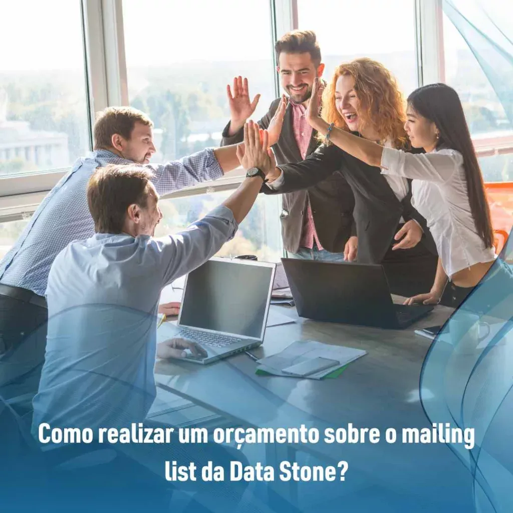 Como realizar um orçamento sobre o mailing list da Data Stone