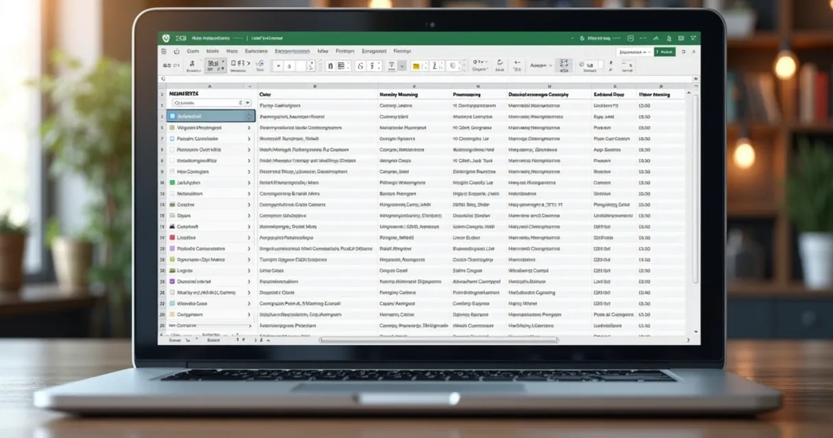 Lista de leads personalizada com filtros de segmento, porte e localização