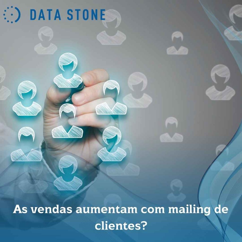 As vendas aumentam com mailing de clientes