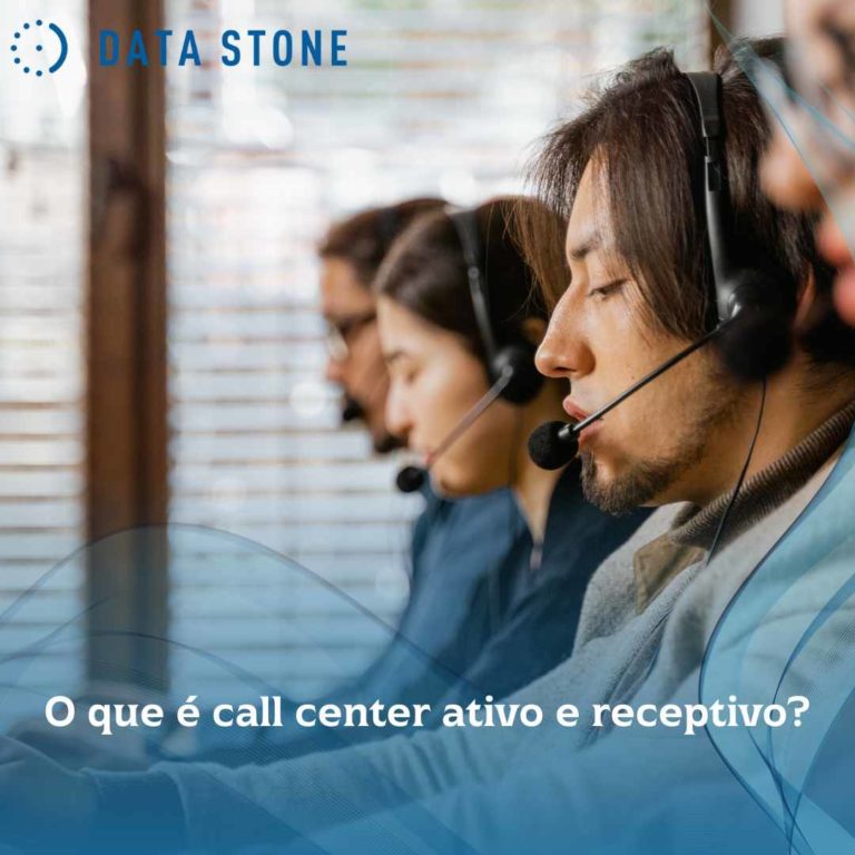 O que é call center ativo e receptivo?