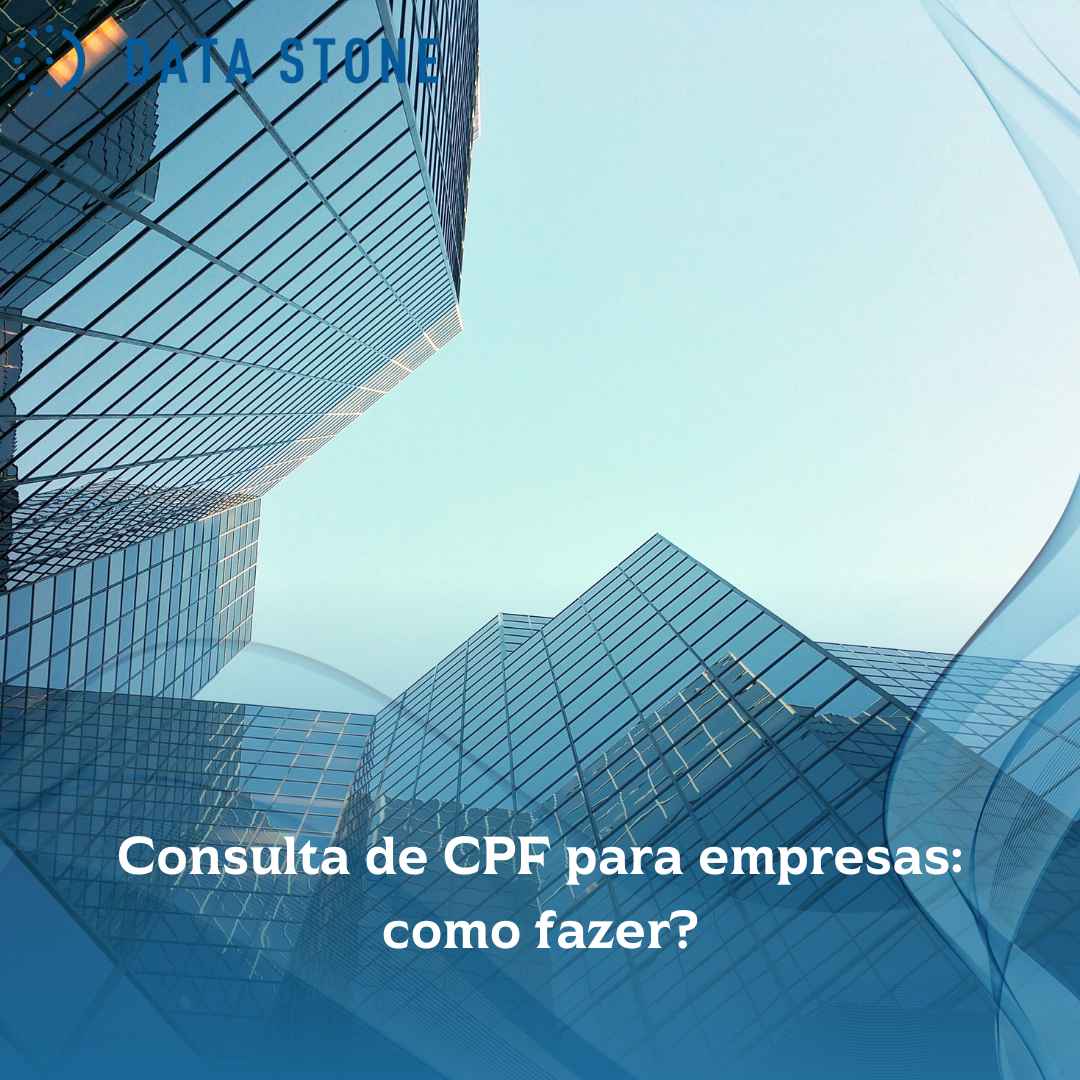 Consulta de CPF para empresas como fazer