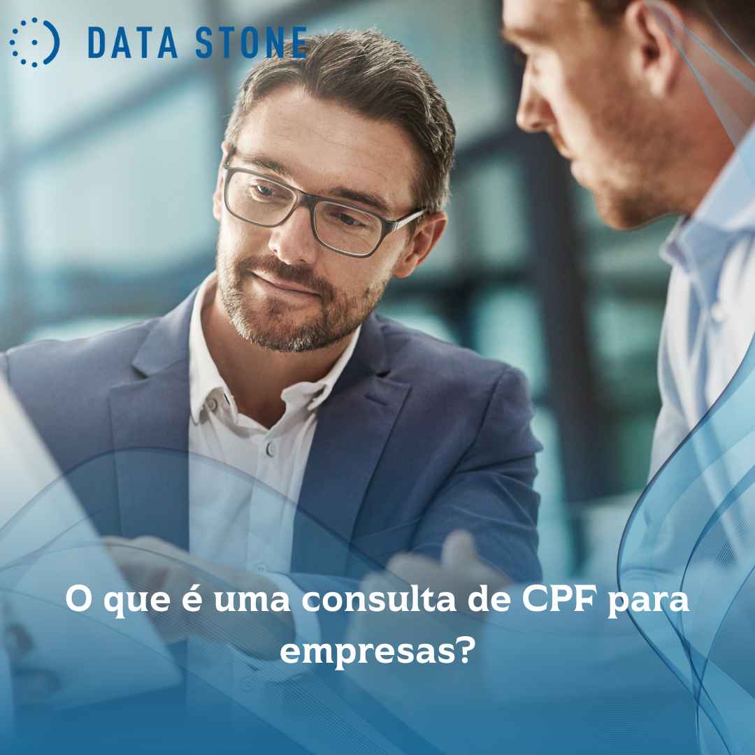 Consulta de CPF para empresas: como fazer? - Data Stone