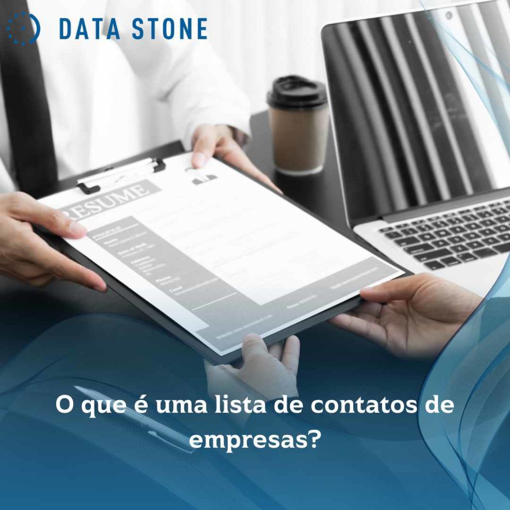 O que é uma lista de contatos de empresas