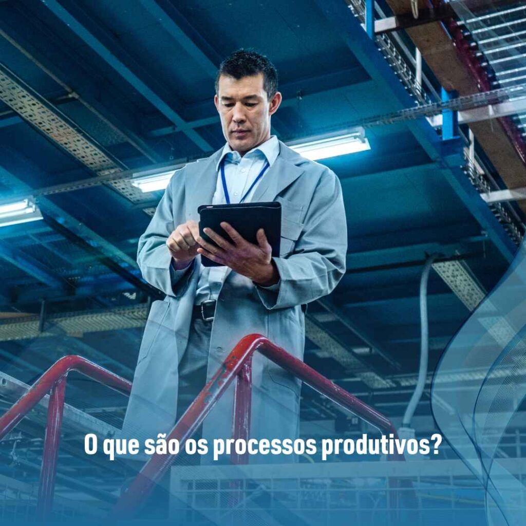 O que são os processos produtivos?