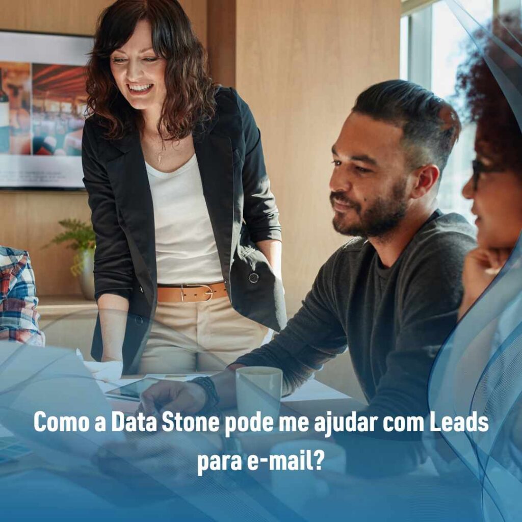 Como a Data Stone pode me ajudar com Leads para e-mail