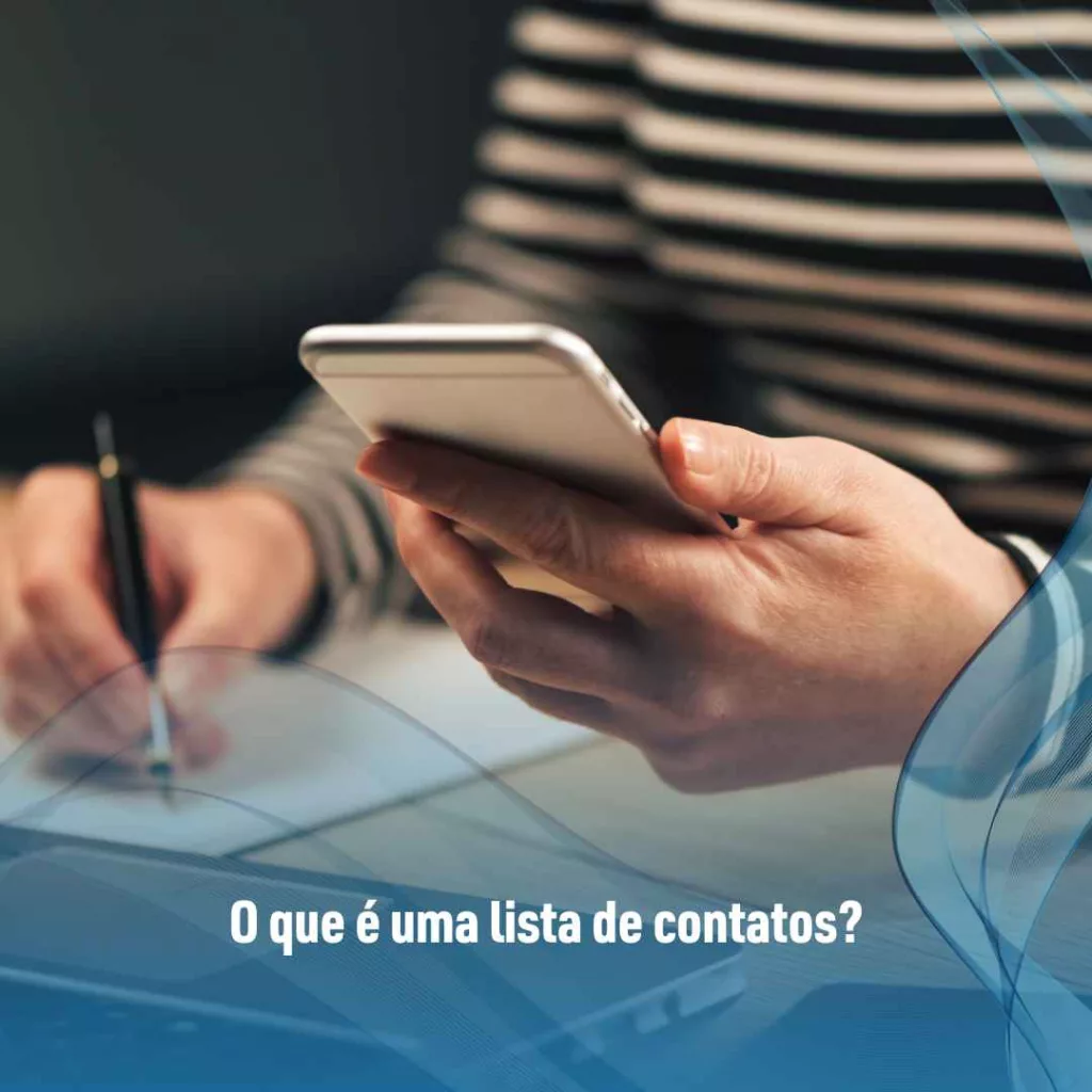 O que é uma lista de contatos?