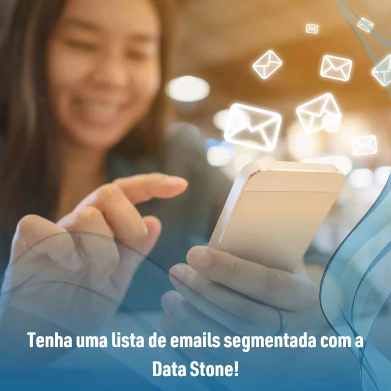 Tenha uma lista de emails segmentada com a Data Stone!