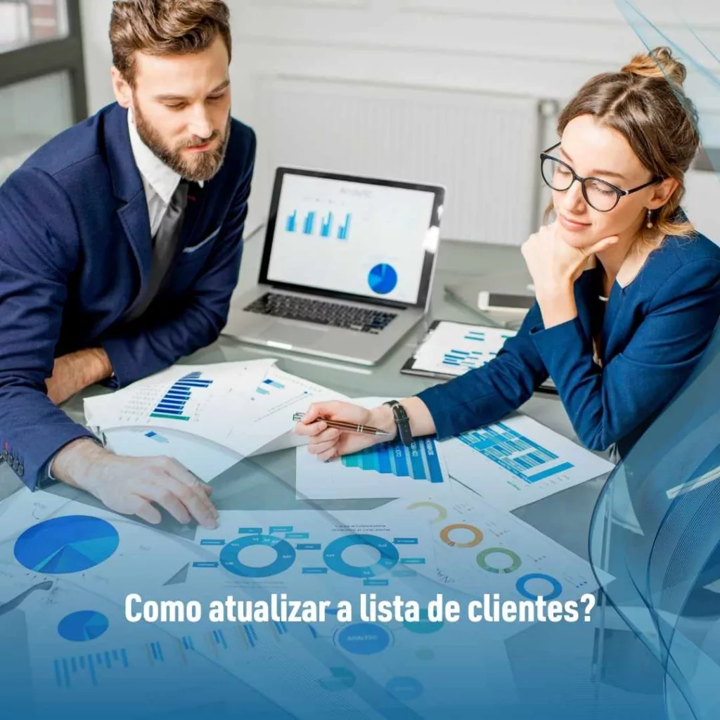 Como atualizar a lista de clientes