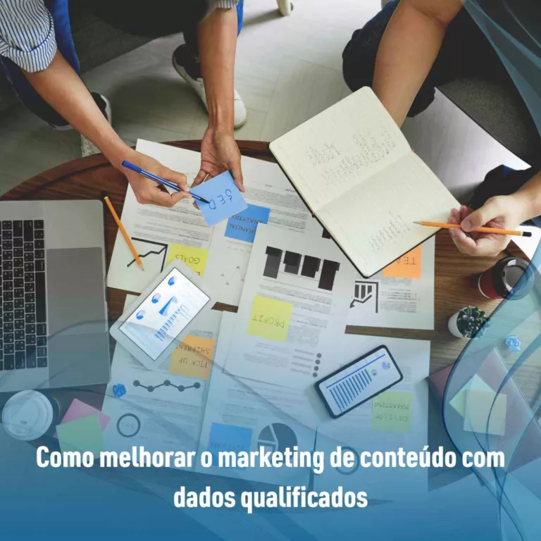 Como melhorar o marketing de conteúdo com dados qualificados