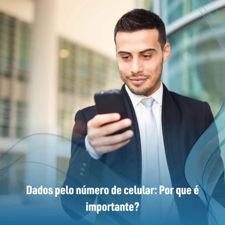 Dados pelo número de celular: Por que é importante?