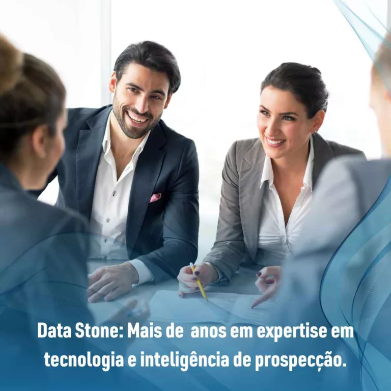 Data Stone: Mais de anos em expertise em tecnologia e inteligência de prospecção