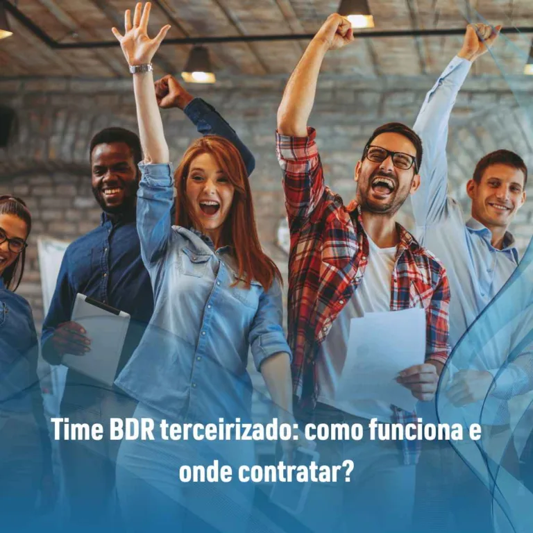 Time BDR terceirizado: como funciona e onde contratar?