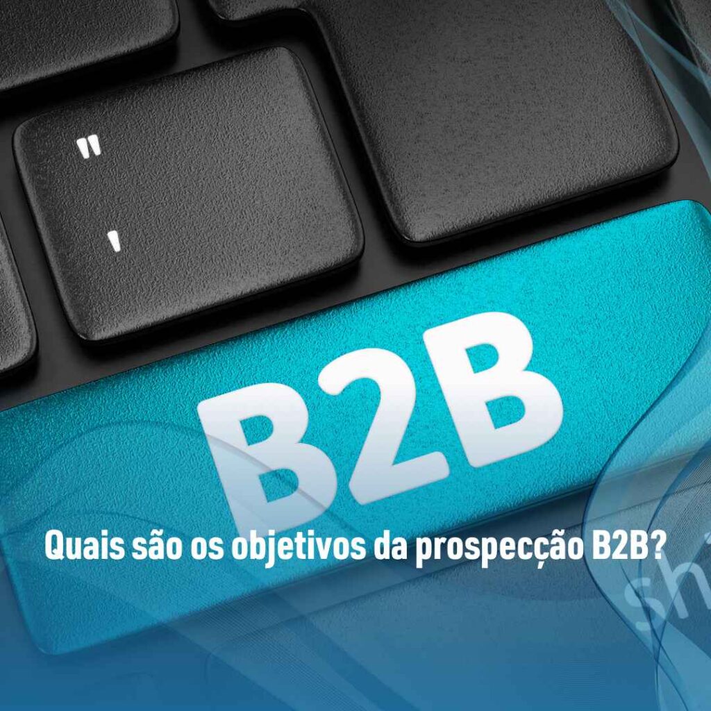 Quais são os objetivos da prospecção B2B?