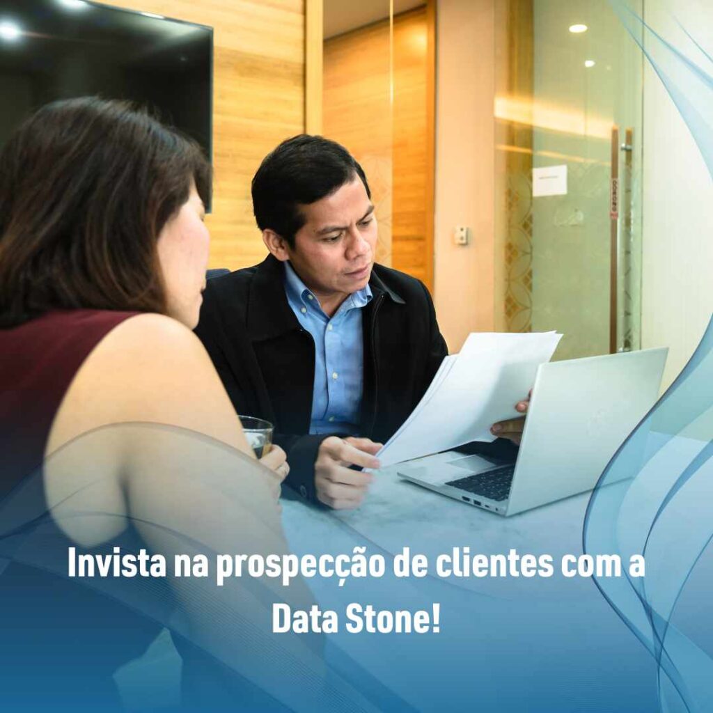 Invista na prospecção de clientes com a Data Stone!