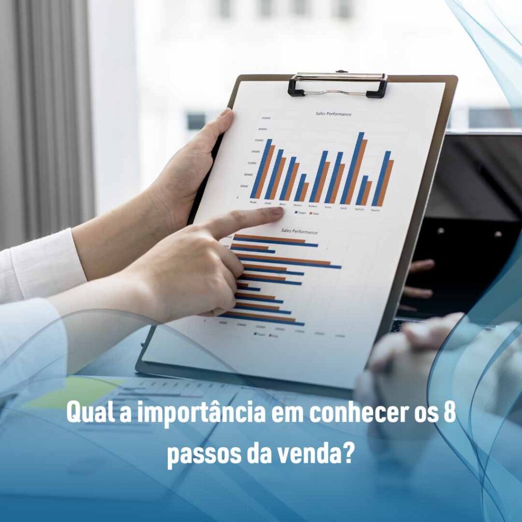 Qual a importância em conhecer os 8 passos da venda