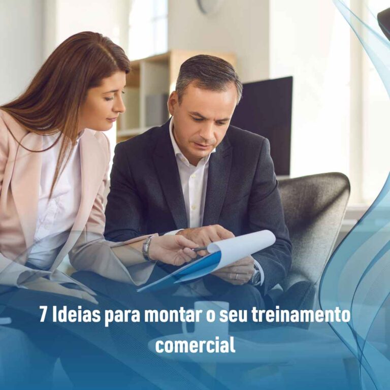 7 Ideias para montar o seu treinamento comercial