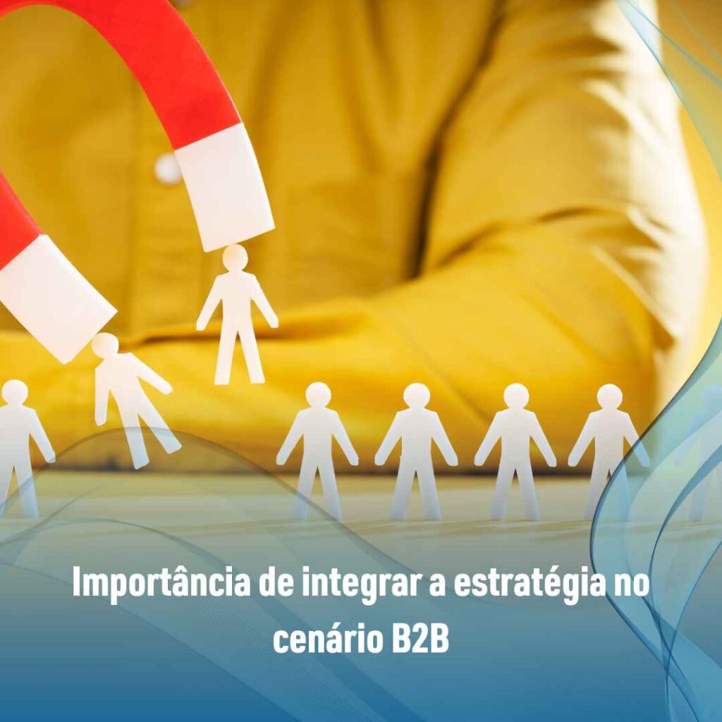 Importância de integrar a estratégia no cenário B2B